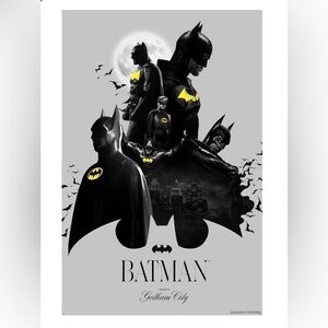DC Comics Batman: 85th Anniversary - Batman Collage Wall Poster